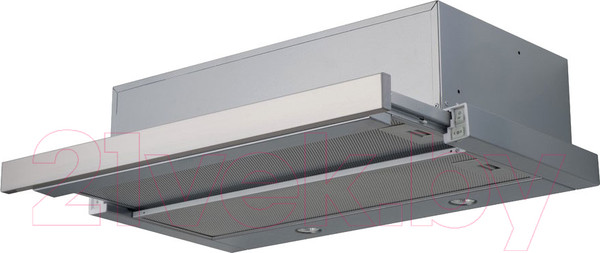 Изображение товара Вытяжка телескопическая Akpo Light Eco Glass Twin 60 WK-7 Т-300 (нержавеющая сталь)