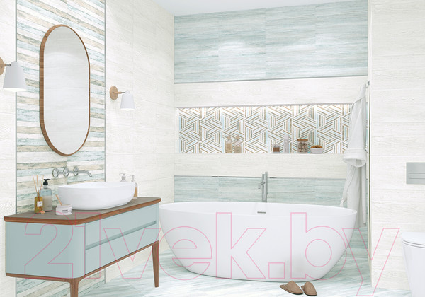 Изображение товара Плитка Alma Ceramica Wood/Uno TWU09TON014 (249x500)