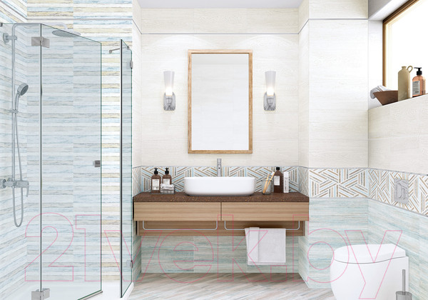 Изображение товара Плитка Alma Ceramica Wood/Uno TWU09TON014 (249x500)