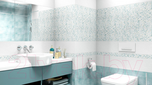 Изображение товара Бордюр Alma Ceramica Metallic Glossy Silver BWM61MET707 (600x12)