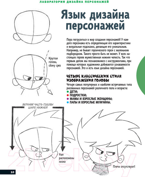 Изображение товара Книга Эксмо Учимся рисовать персонажей мультфильмов (Харт К.)
