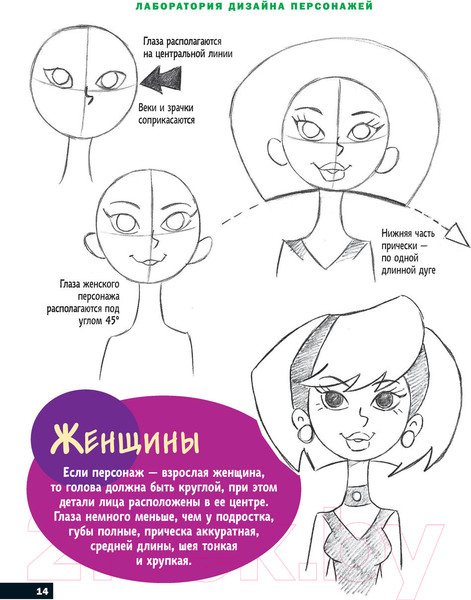 Изображение товара Книга Эксмо Учимся рисовать персонажей мультфильмов (Харт К.)