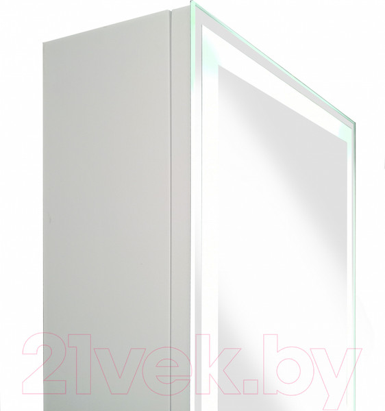 Изображение товара Шкаф с зеркалом для ванной Континент Allure Led 35х65 L