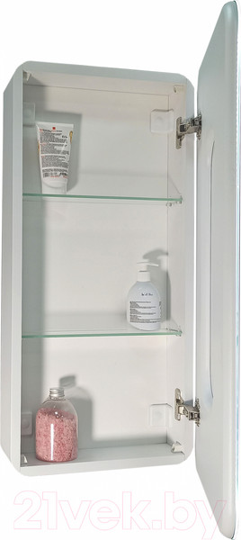 Изображение товара Шкаф с зеркалом для ванной Континент Elliott Led 40х80 R