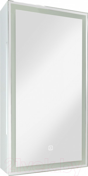 Изображение товара Шкаф с зеркалом для ванной Континент Allure Led 35х65 R