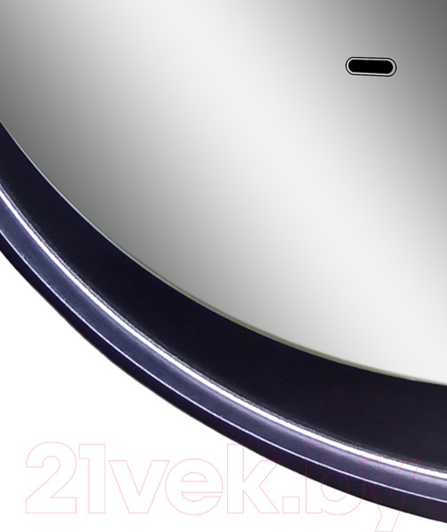Изображение товара Зеркало Континент Planet Black Led D 70 (с бесконтактным сенсором)