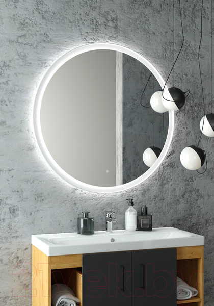 Изображение товара Зеркало Континент Planet White Led D 100 (с бесконтактным сенсором)