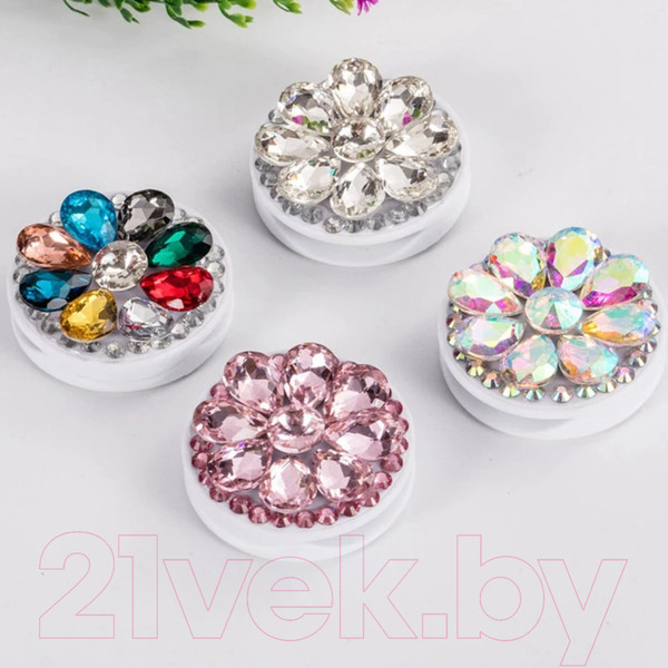 Изображение товара Попсокет Case Crystal (изумрудный)