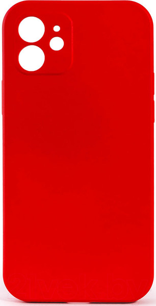 Изображение товара Чехол-накладка Case Coated для iPhone 12 (красный)