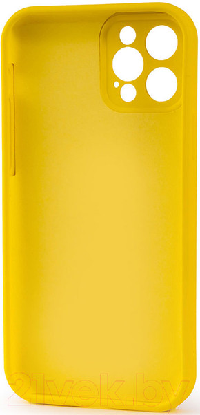 Изображение товара Чехол-накладка Case Coated для iPhone 12 Pro (желтый)