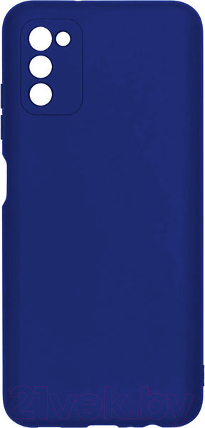 Изображение товара Чехол-накладка Case Coated для Galaxy A03s (синий)