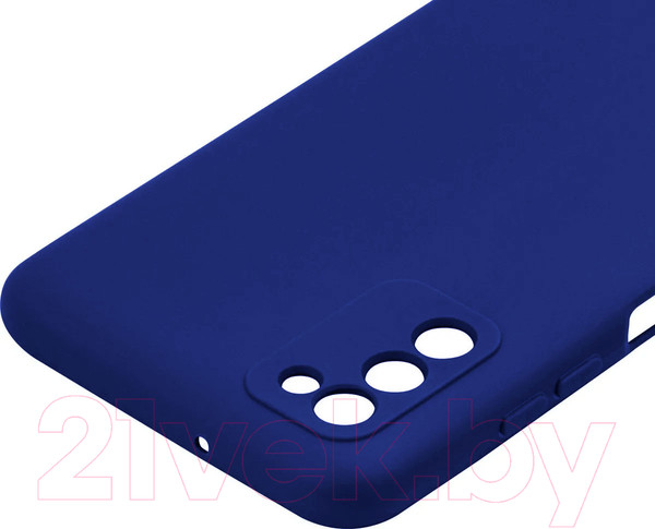 Изображение товара Чехол-накладка Case Coated для Galaxy A03s (синий)