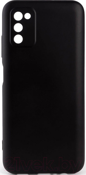 Изображение товара Чехол-накладка Case Coated для Galaxy A03s (черный)