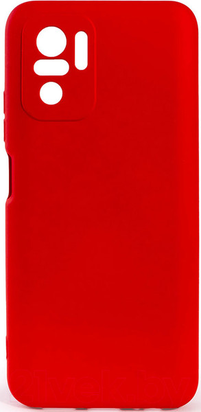 Изображение товара Чехол-накладка Case Coated для Redmi Note 10 (4G)/Redmi Note 10S (красный)