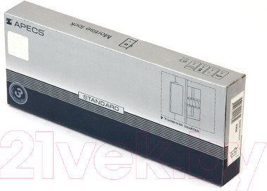 Изображение товара Защелка врезная с фиксацией Apecs 5300-WC-AB (бронза)