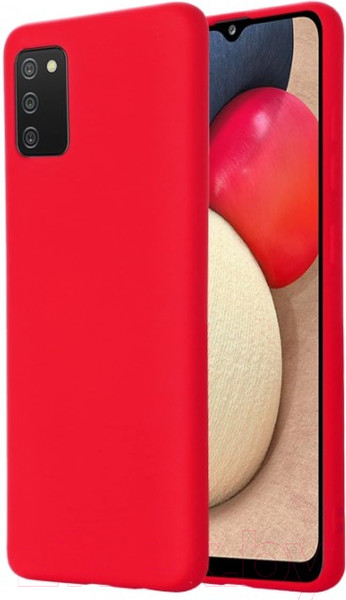 Изображение товара Чехол-накладка Case Cheap Liquid для Galaxy A02s (красный)