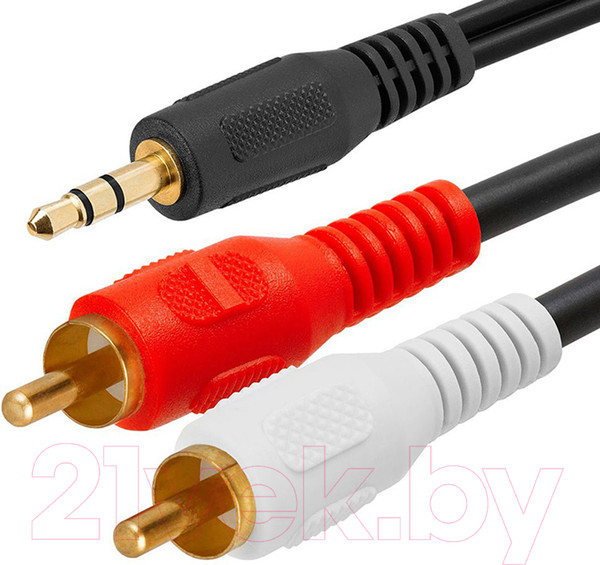 Изображение товара Кабель Sipl 2x RCA- Jack 3.5мм / AK233