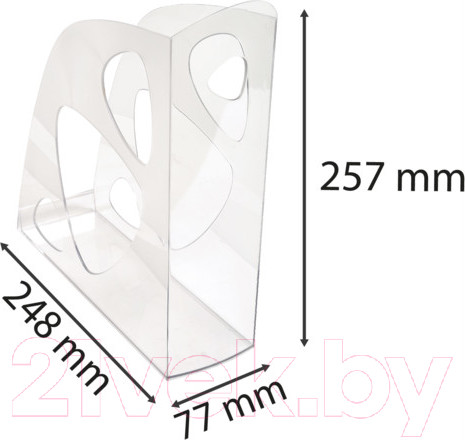 Изображение товара Лоток для бумаг Exacompta 18123D (прозрачный)