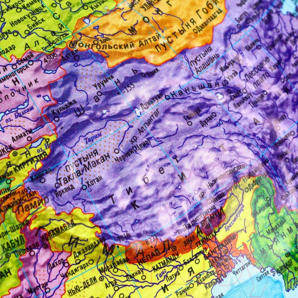 Изображение товара Глобус интерактивный Globen Политический рельефный с подсветкой / INT13200315