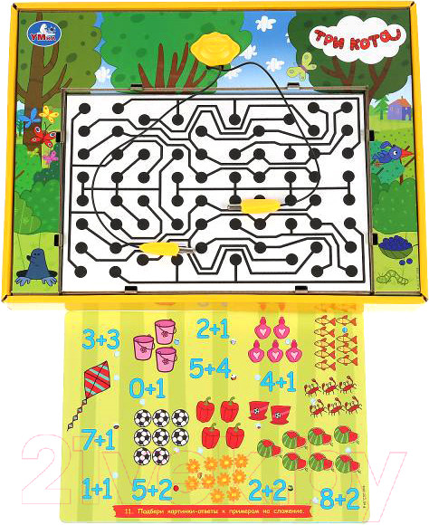 Изображение товара Развивающая игра Умка Электровикторина. Три Кота. Азбука и счет / HT662-R