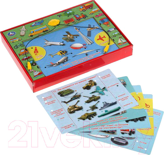 Изображение товара Развивающая игра Умка Электровикторина. Транспорт / HT665-R