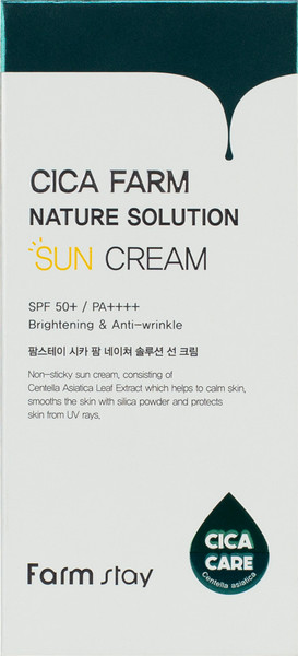 Изображение товара Крем солнцезащитный FarmStay Cica Farm Nature Solution Sun Cream SPF50+/PA+++ (50г)