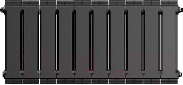 Изображение товара Радиатор биметаллический Royal Thermo PianoForte 300 Noir Sable (10 секций)
