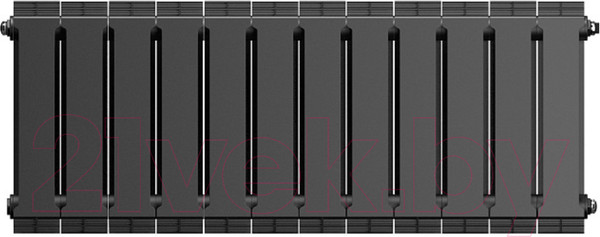 Изображение товара Радиатор биметаллический Royal Thermo PianoForte 300 Noir Sable (12 секций)
