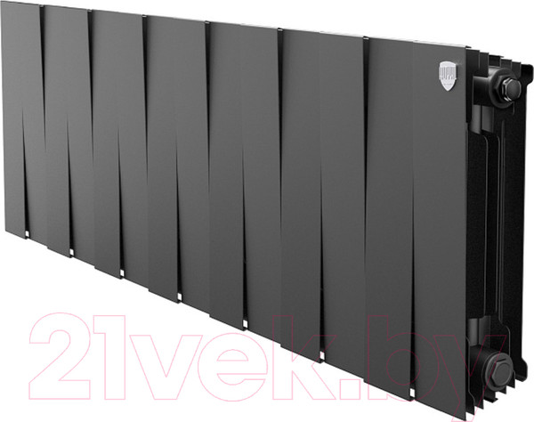 Изображение товара Радиатор биметаллический Royal Thermo PianoForte 300 Noir Sable (14 секций)