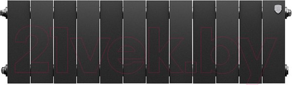 Изображение товара Радиатор биметаллический Royal Thermo Thermo PianoForte 200 Noir Sable (10 секций)