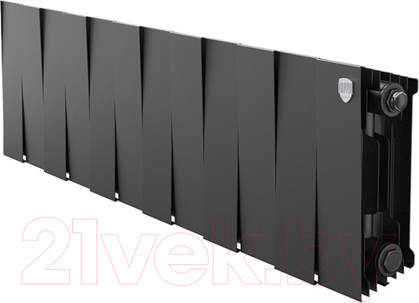 Изображение товара Радиатор биметаллический Royal Thermo PianoForte 200 Noir Sable (12 секций)