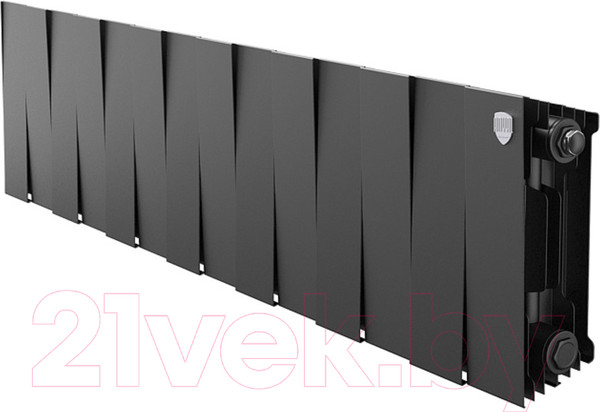 Изображение товара Радиатор биметаллический Royal Thermo PianoForte 200 Noir Sable (14 секций)