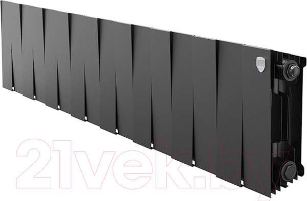 Изображение товара Радиатор биметаллический Royal Thermo PianoForte 200 Noir Sable (16 секций)