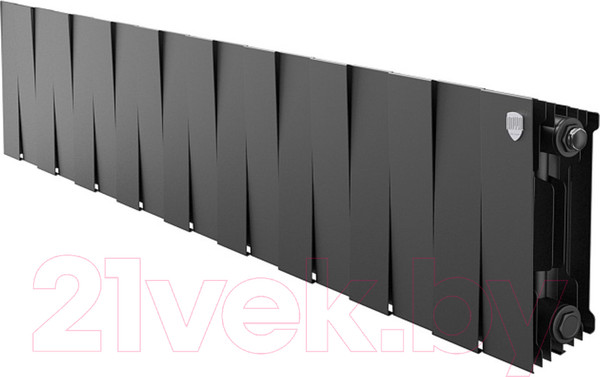 Изображение товара Радиатор биметаллический Royal Thermo PianoForte 200 Noir Sable (18 секций)