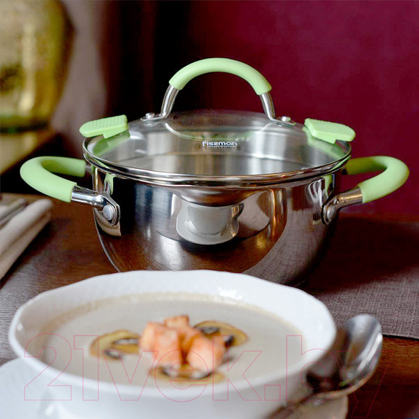 Изображение товара Кастрюля Fissman Charlotte 5500