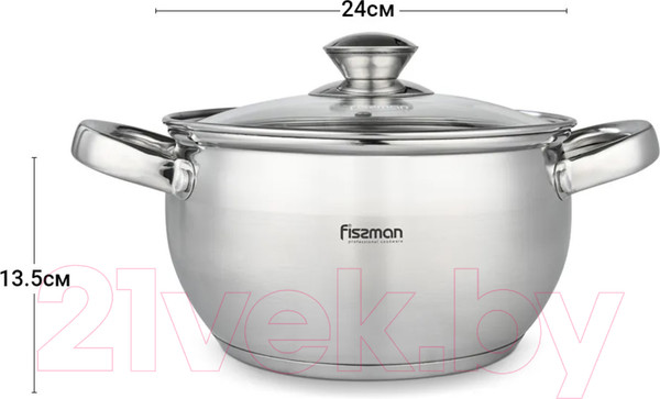 Изображение товара Кастрюля Fissman Prime 5514