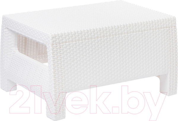 Изображение товара Кофейный столик садовый Альтернатива Ротанг-плюс / М8421 (белый)