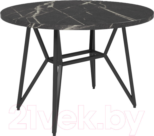 Изображение товара Журнальный столик Дабер 007 / СЖ7.0.2.12 (черный/мрамор черный)