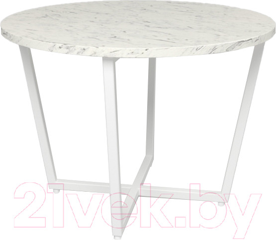 Изображение товара Журнальный столик Дабер 005 / СЖ5.0.1.13 (белый/мрамор белый)