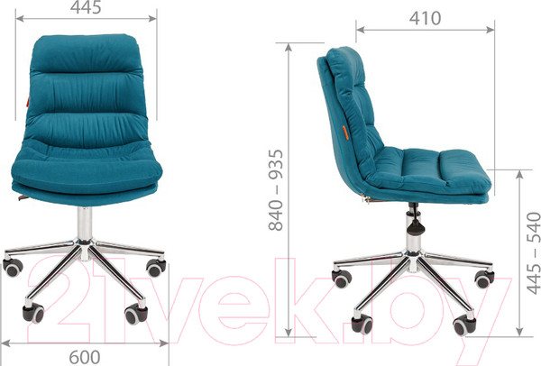 Изображение товара Кресло офисное Chairman Home 115 (Т-14 коричневый)