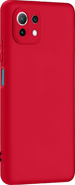 Изображение товара Чехол-накладка Case Matte Lux для Mi 11 Lite (красный)
