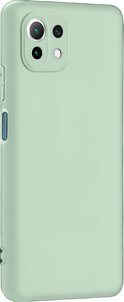 Изображение товара Чехол-накладка Case Matte Lux для Mi 11 Lite (салатовый)