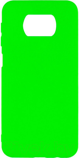 Изображение товара Чехол-накладка Case Matte Lux для Poco X3 (салатовый)