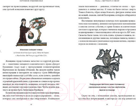 Изображение товара Книга МИФ Интимное Средневековье. Истории о страсти и целомудрии (Гилберт Р.)