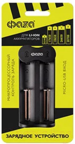 Изображение товара Зарядное устройство для аккумуляторов Фаза L-71 USB