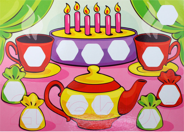 Изображение товара Настольная игра Baby Toys Games Цвет в цвет / 04377