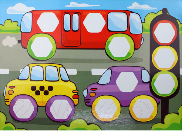 Изображение товара Настольная игра Baby Toys Games Цвет в цвет / 04377