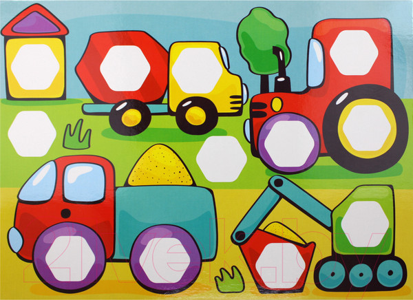 Изображение товара Настольная игра Baby Toys Games Цвет в цвет / 04377