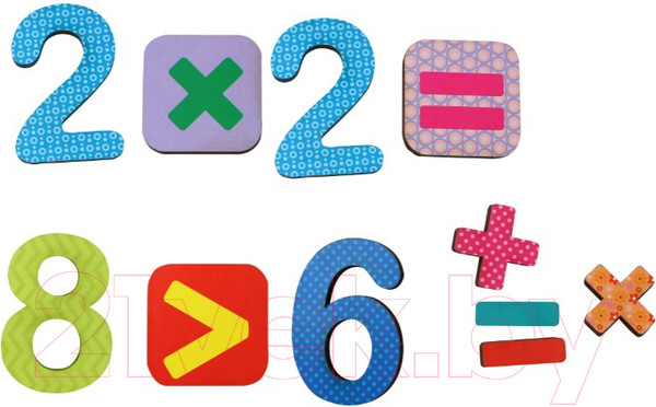 Изображение товара Развивающий игровой набор Baby Toys Wood Арифметика / 02997