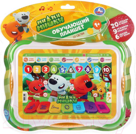 Изображение товара Развивающая игрушка Умка Планшет. Ми-ми-мишки / B1724082-R5